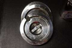 Times 4 - 7" stainless round insets with lids