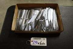 Times 6 dozen - heavy duty knives - matches forks
