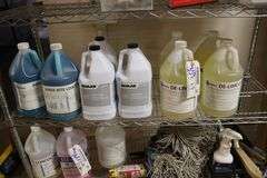 Times 9 - gallons of cleaners - Rinse Right - Liquid Assure and Delimer