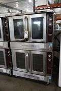 Stack of Southbend Silver Star Series gas portable convection ovens
