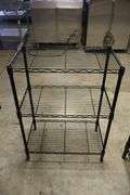 Times 2 - 14" x 23" Black coated wire racks