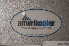 2023 Amerikooler 8' x 8' x 104" tall aluminum and foam walkin freezer with diamond plate floor with ramp - Bohn 2 fan evap - 3 phase compressor - fabulous unit - amazing unit - located in basement