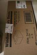 Case of Window bakery boxes - 9" x 9" x 2 1/2" with windows
