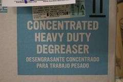Clean Force concentrated degreaser - full case with 4 gallons