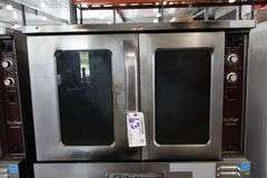 Stack of Southbend Silver Star Series gas portable convection ovens