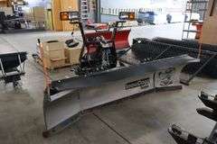Snow Dogg XP810 stainless snow plow - hydraulic side extension from 8' to 10'