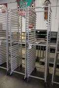 Times 2 - Advance Tabco PR30-2W portable aluminum sheet pan racks