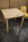 24" x 24" x 23" tall maple wood child's table