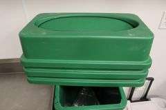 Times 3 - Lavex kitchen trash cans with lids