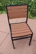 Patio set - 36" x 36" patio table with 4 chairs and umbrella and weights