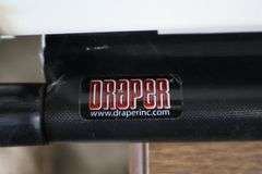 Draper 84" pull down projection screen
