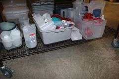 Bottom shelf to go - Tupperware and plastic related containers