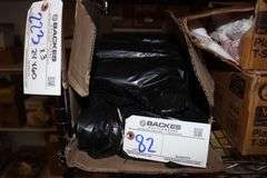 All to go - large offering of black 33 gallon trash can liners