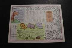Times 2 - cases of children's place mats