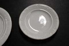 Times 88 - sets with 2 plates per set of Delco  ornate catering/wedding - 9 1/2" plate and 7 1/2" plate - matching (176 total plates)