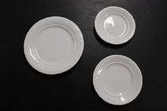 Times 48 - sets with 3 plates per set of Delco ornate catering/wedding - 9 1/2 plate - 7 1/2" plate - 6 3/4" plate - matching (144 total plates in 3 sizes)