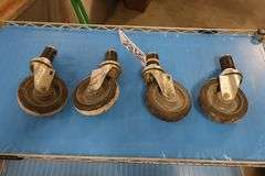 Set of 4 - 5" Heavy duty casters