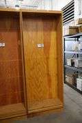Times 2 - 32" wide x 84" tall x 12" wood book cases