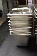 Times 16 - 1/6 x 6 stainless inset with lids