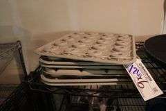 Times 6 - fiberglass cup trays