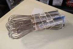 Times 6 - Pinch WWP-10 stainless 10" whips