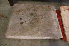 Bakers Pride Y600 gas stack slate deck pizza ovens - 1 piece of slate is cracked