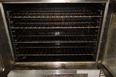 Stack of Southbend Silver Star Series gas portable convection ovens