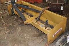 72"Land Pride 3 point box scraper, missing 2 shanks