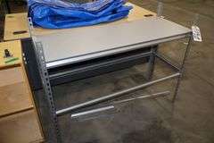 18" x 48" x 32" metal framed light weight rack