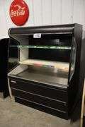 46" Federal RSSM460SC open front refrigerated self service cooler - 120/208-240 volt, 1 phase
