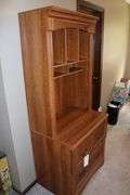30" x 72" wood framed wall cabinet - nice