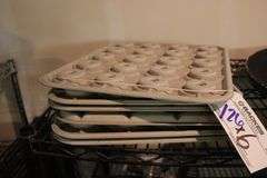 Times 6 - fiberglass cup trays