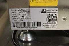Ald Kitchen model AR-EG5X corn dog unit