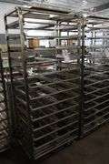 13 rail stainless roll in baking rack