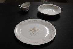 Top 2 shelves - assorted fine China