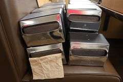 Times 15 - Georgia Pacific dual sided metal napkin dispensers