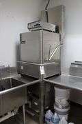 Jackson Temp Star corner pass through dishwasher - model TempStar HH-E-VER - currently wired for 208/230v - 3 phase - very nice