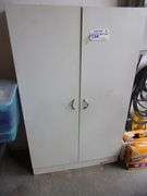 36" x 13" x 60" metal cabinet