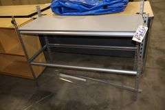 18" x 48" x 32" metal framed light weight rack