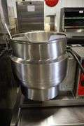 Vulcan K12ETT electric 12 gallon tilting steam kettle - 208-240 volt, 1 or 3 phase - was wired direct
