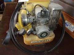 John Deere Model 4 back pack gas blower