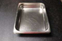 Times 3 - 1/2 x 2 stainless insets with no lids