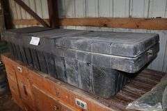 69" poly 2 lid truck box