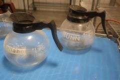 All to go - (4) Glass coffee pots