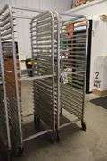 Times 2 - Advance Tabco PR20-3W portable aluminum sheet pan racks