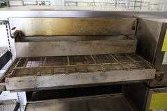 Stack of Middleby Marshall WOW PS670G portable gas conveyor pizza ovens with digital controls & 32" wide conveyors