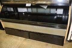 76" Structural HMBC6 combination upper dry display case with lower self service refrigerated cooler - 208-240 volt, 1 phase