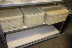 All to go - (102) 14" x 18" Plastic food serving trays
