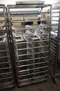 13 rail stainless roll in baking rack