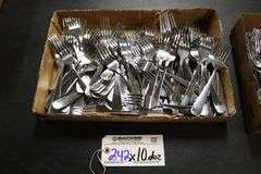 Times 10 dozen - Amazon Basic heavy duty dinner forks